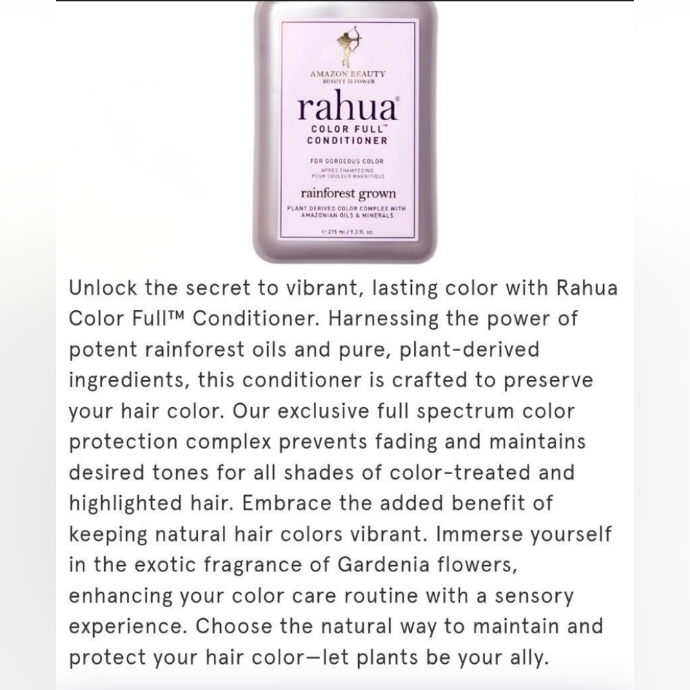 RAHUA Rainforest Grown Color Full Hair Conditioner - Picture 4 of 10